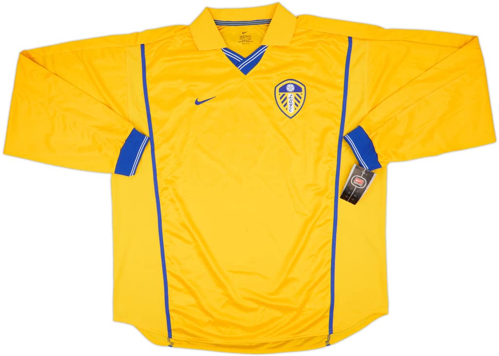 2000-02 Leeds United Player Issue Away L/S Shirt (XXL)