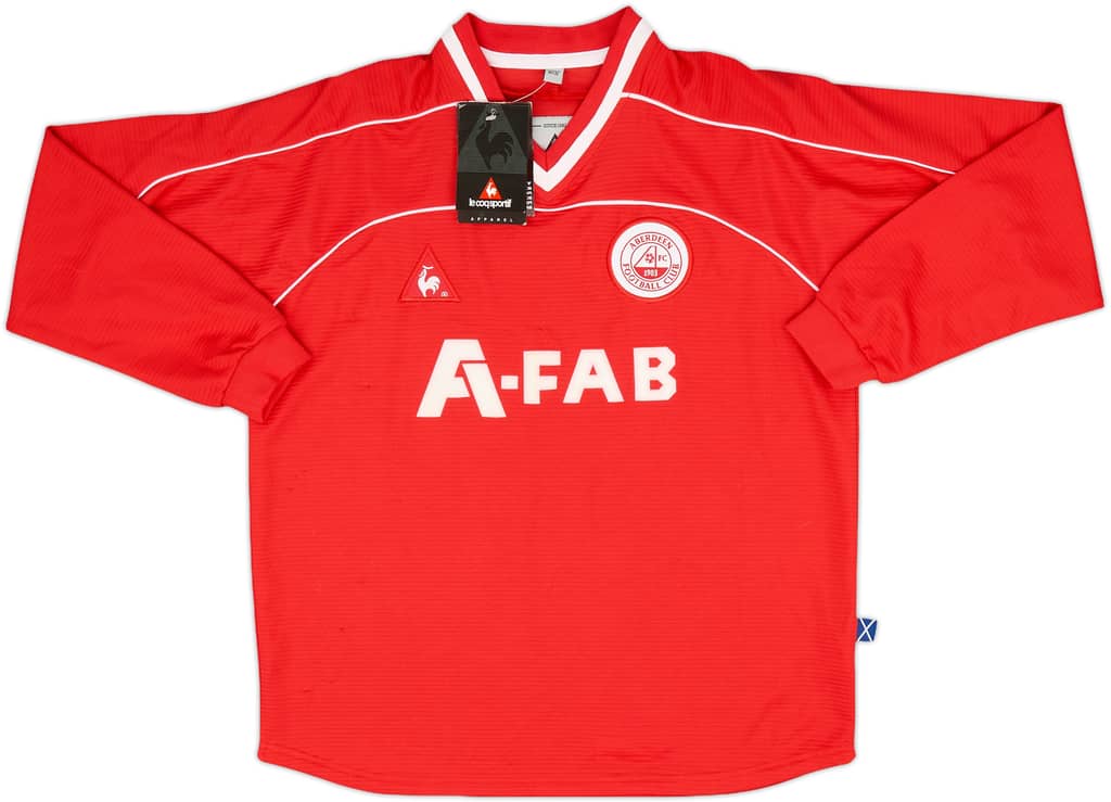 2002-04 Aberdeen Home L/S Shirt (L.Boys)