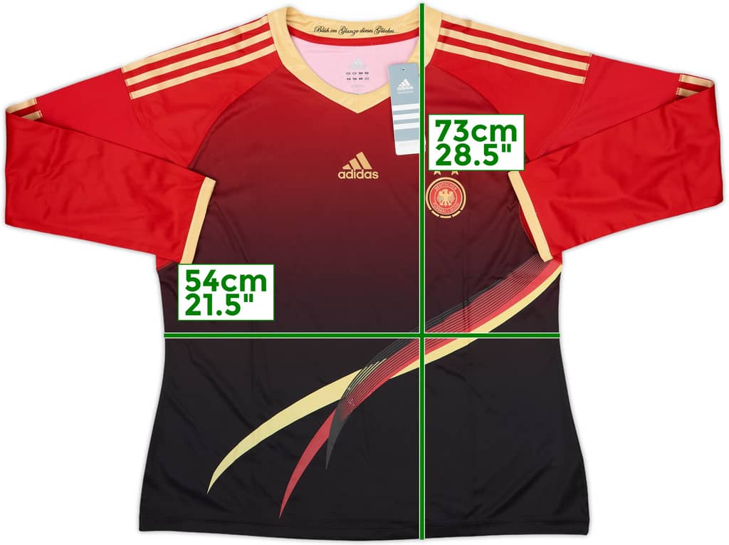 2011-12 Germany Women's Player Issue Away L/S Shirt (Women's XL)