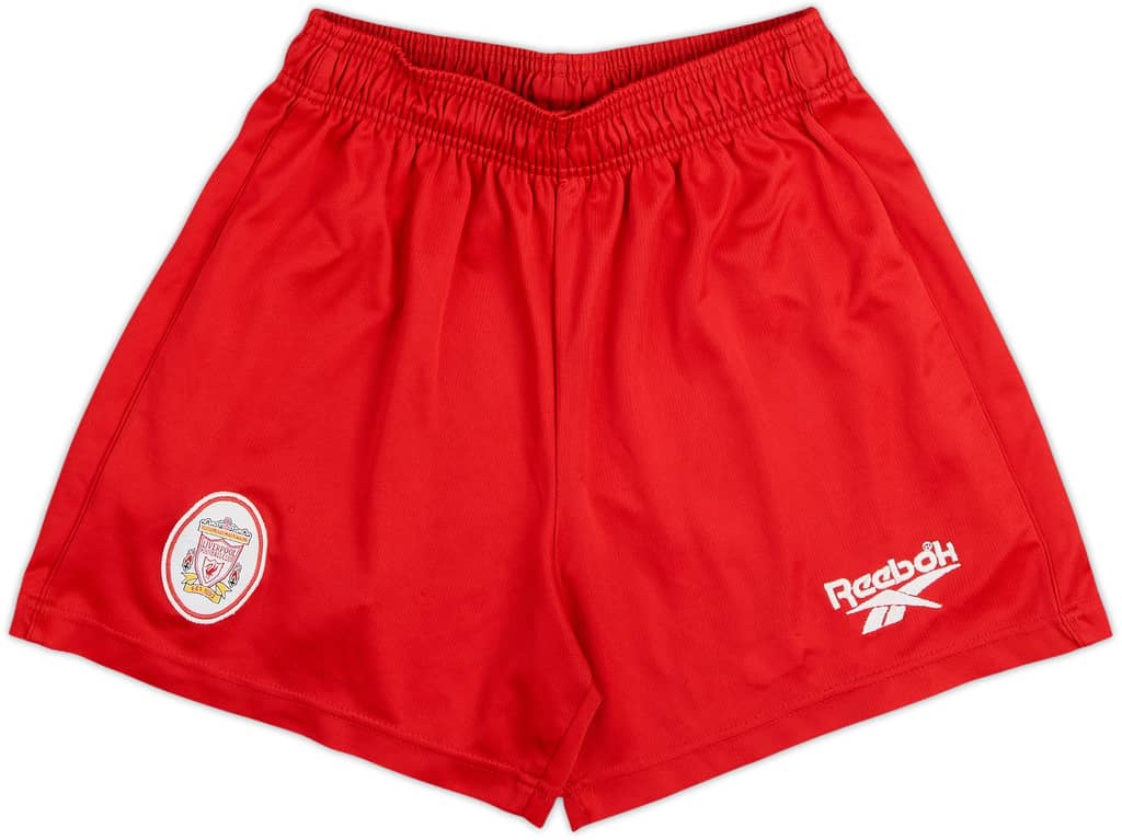 1996-98 Liverpool Home Shorts - 8/10 - (S)