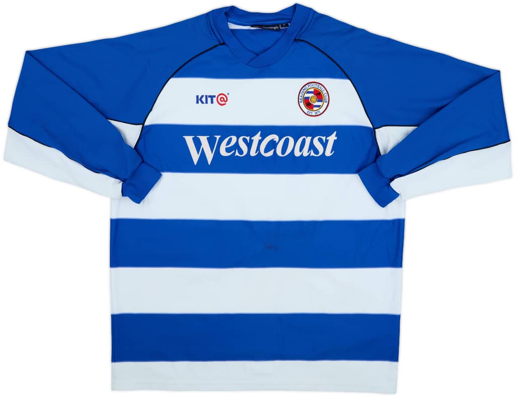2003-04 Reading Home L/S Shirt - 7/10 - (XL)