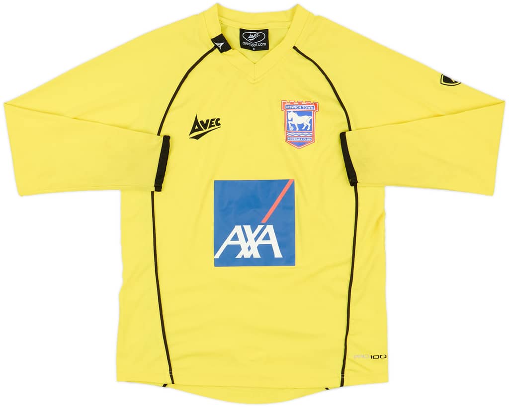2010s Ipswich Foundation Avec Training L/S Shirt - 6/10 - (L.Boys)