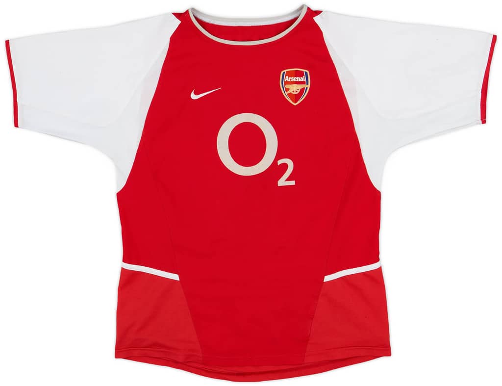 2002-04 Arsenal Home Shirt Henry #14 - 6/10 - (L.Boys)