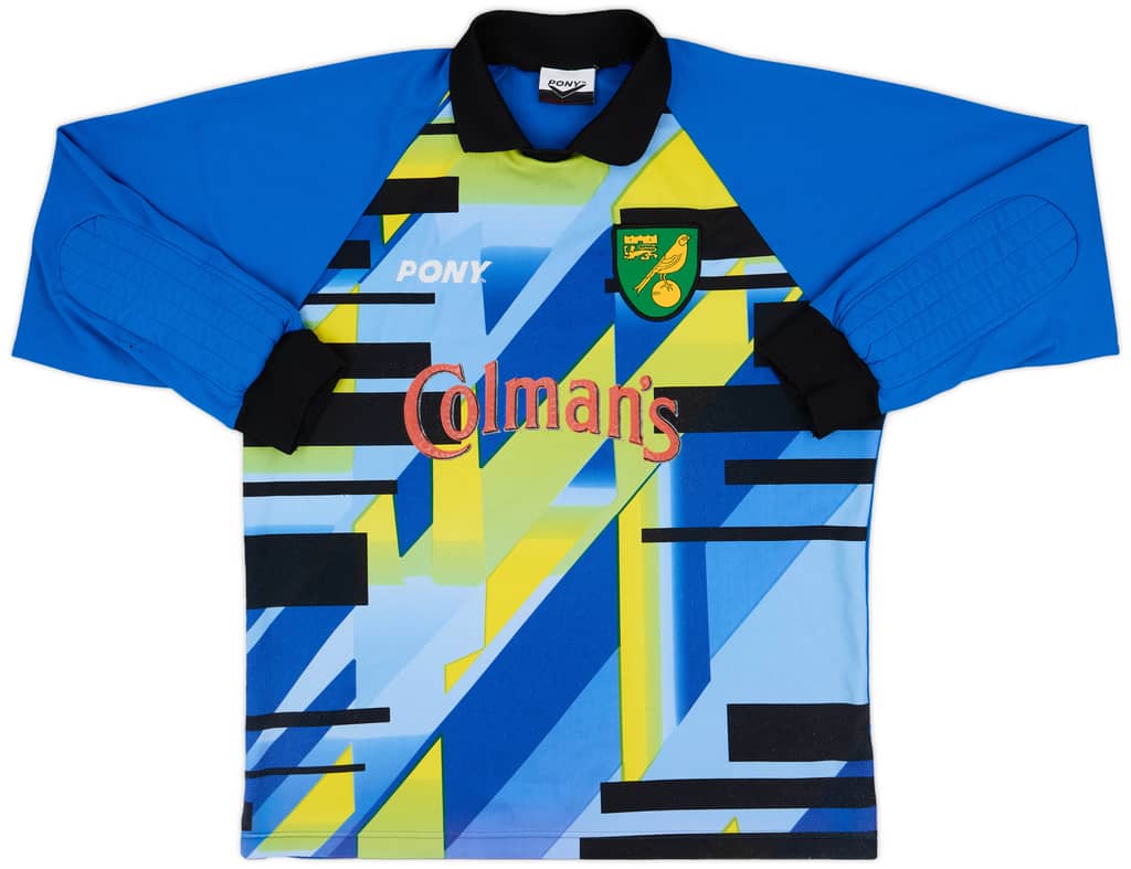 1997-98 Norwich GK Shirt - 7/10 - (L)