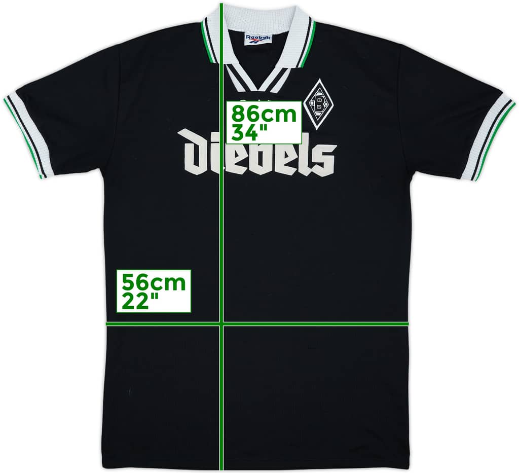 1996-97 Borussia Monchengladbach Away Shirt - 8/10 - (XL)