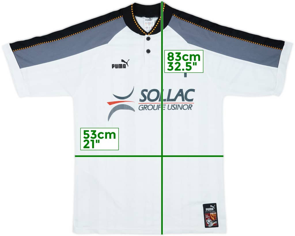 1997-98 Metz Away Shirt - 9/10 - (M)