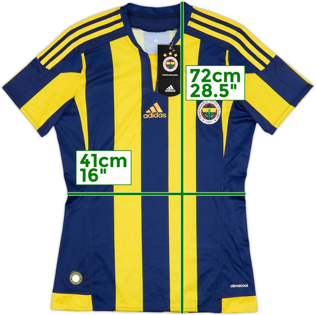 2014-15 Fenerbahce Home Shirt (S)