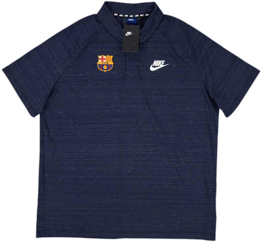 2018-19 Barcelona Nike Polo Shirt (XL)