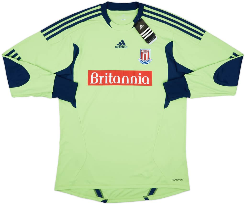 2011-12 Stoke City Green GK Shirt (L)
