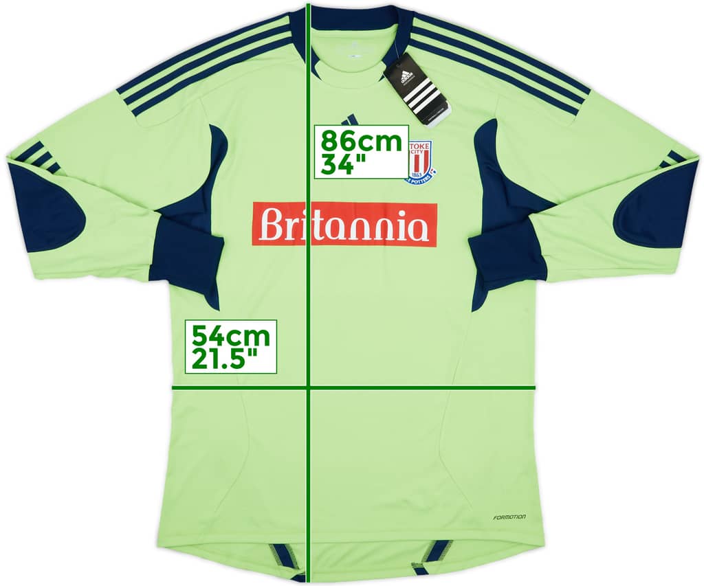 2011-12 Stoke City Green GK Shirt (L)