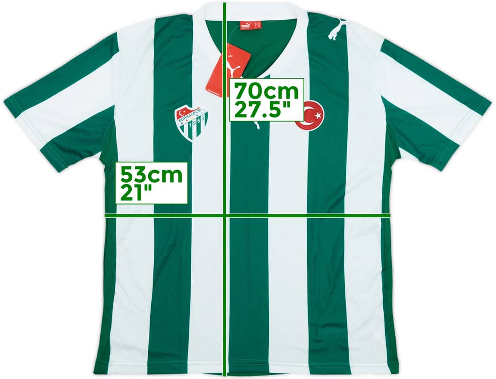 2010-11 Bursaspor Home Shirt (3XL)