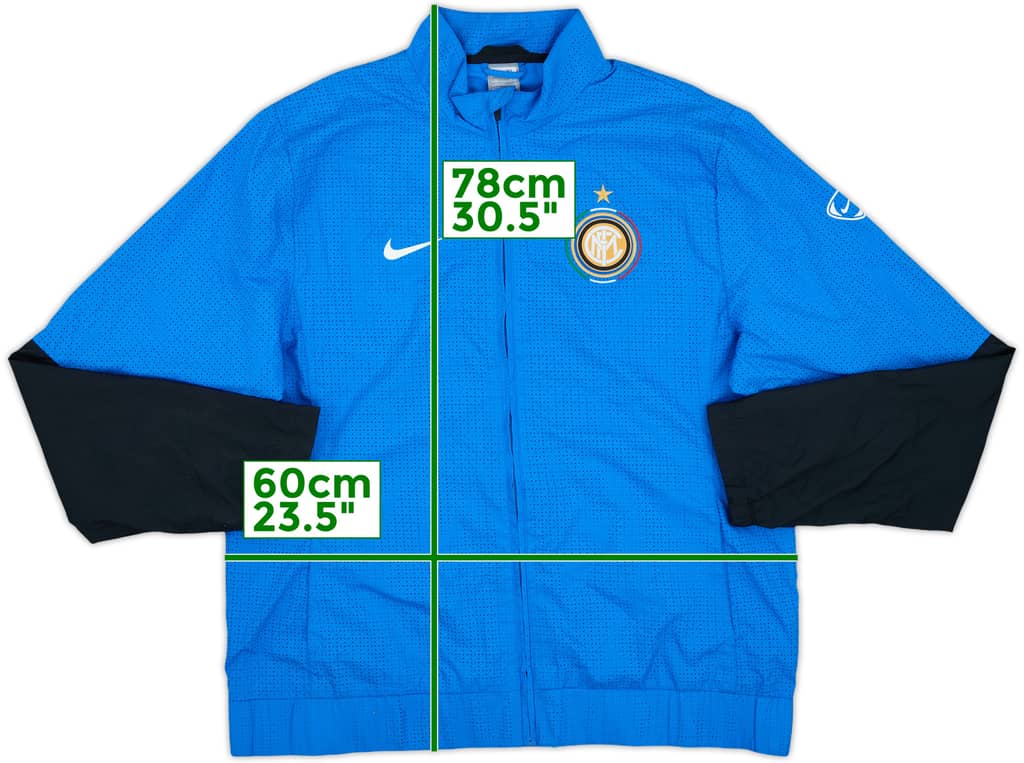 2009-10 Inter Milan Nike Track Jacket - 10/10 - (XL)