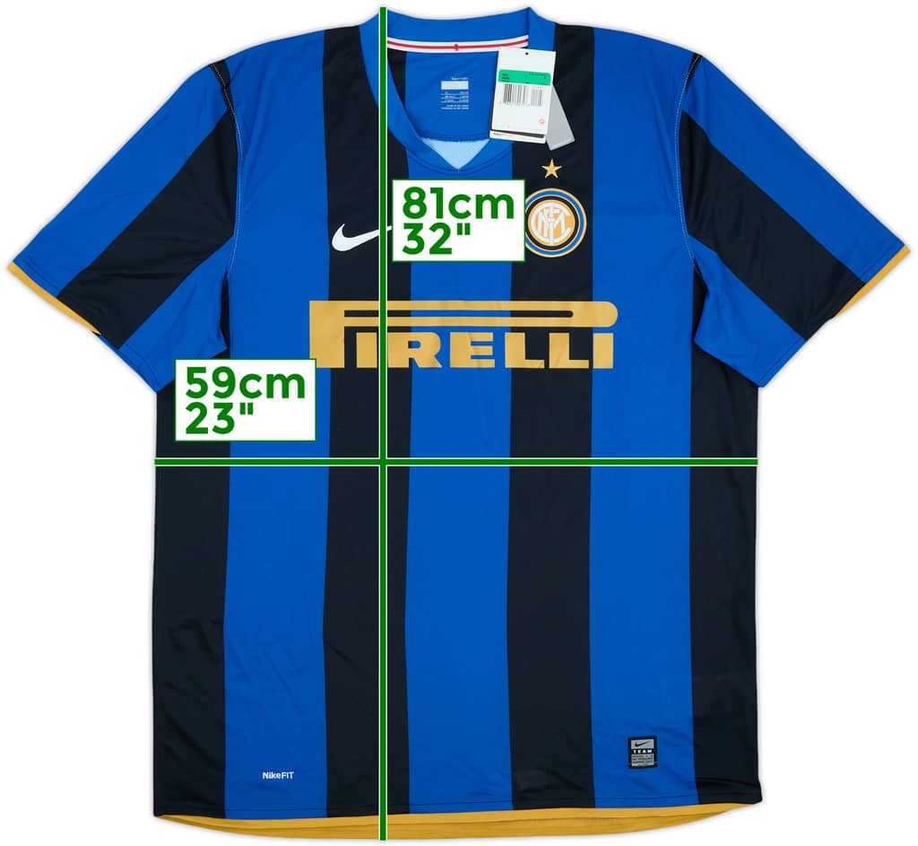2008-09 Inter Milan Home Shirt (XL)