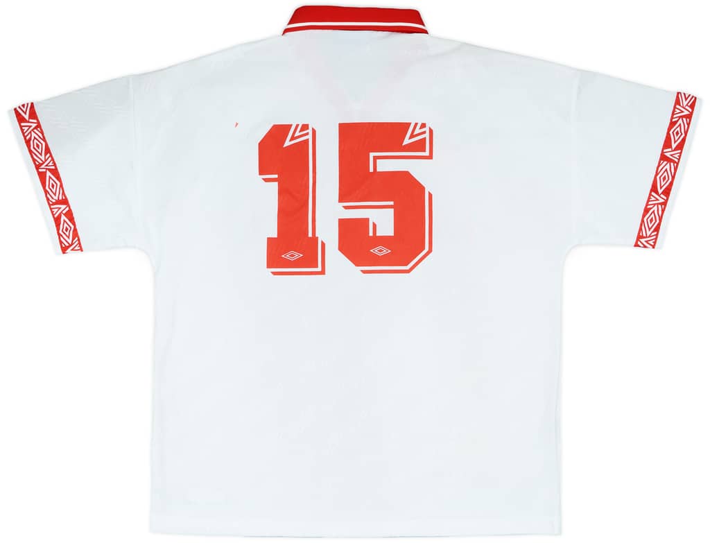 1994-95 Sevilla Match Issue Home Shirt #15