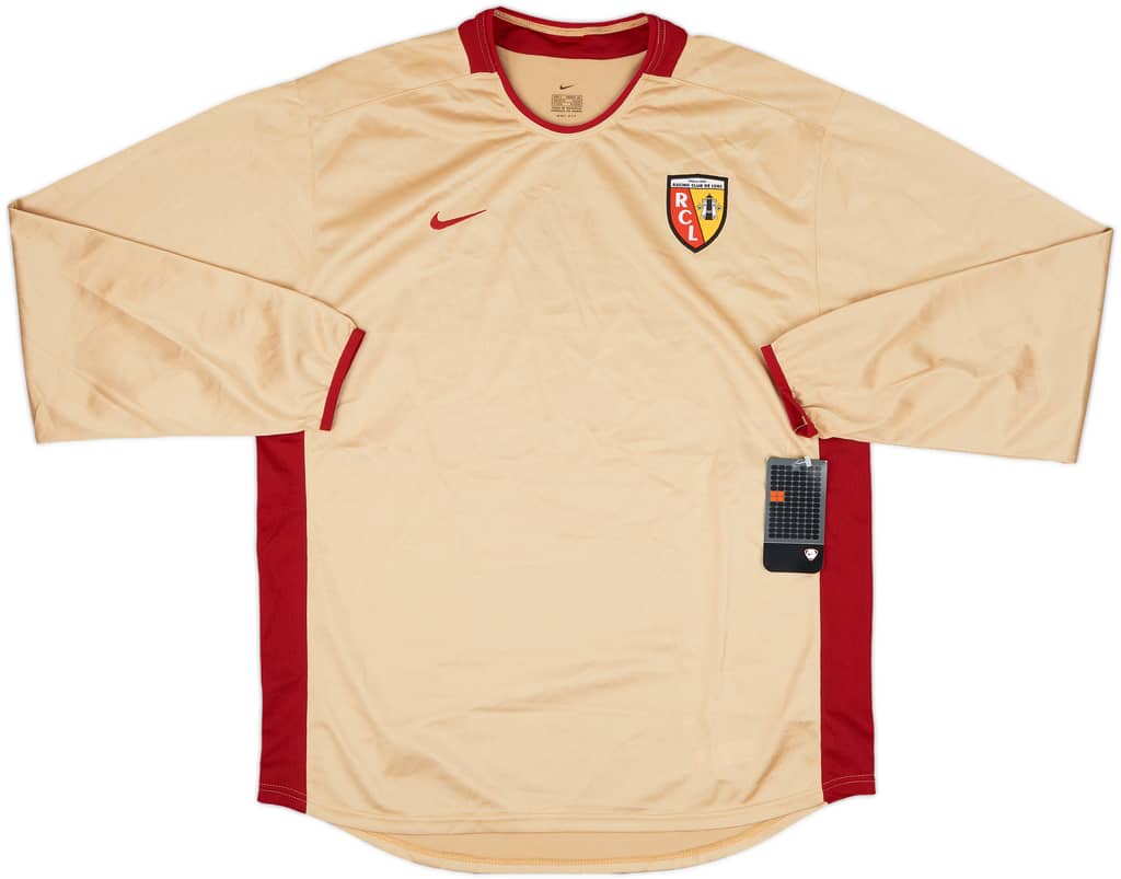 2002-03 Lens Player Issue Home L/S Shirt (L)