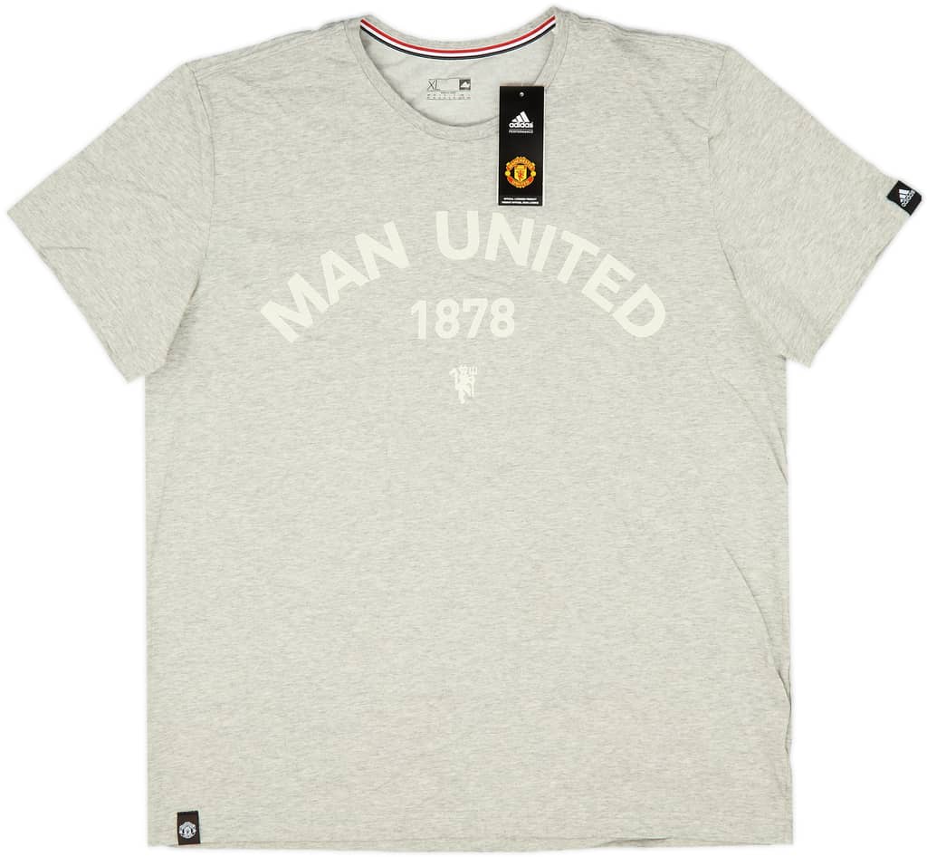 2015-16 Manchester United adidas Cotton Tee (XL)