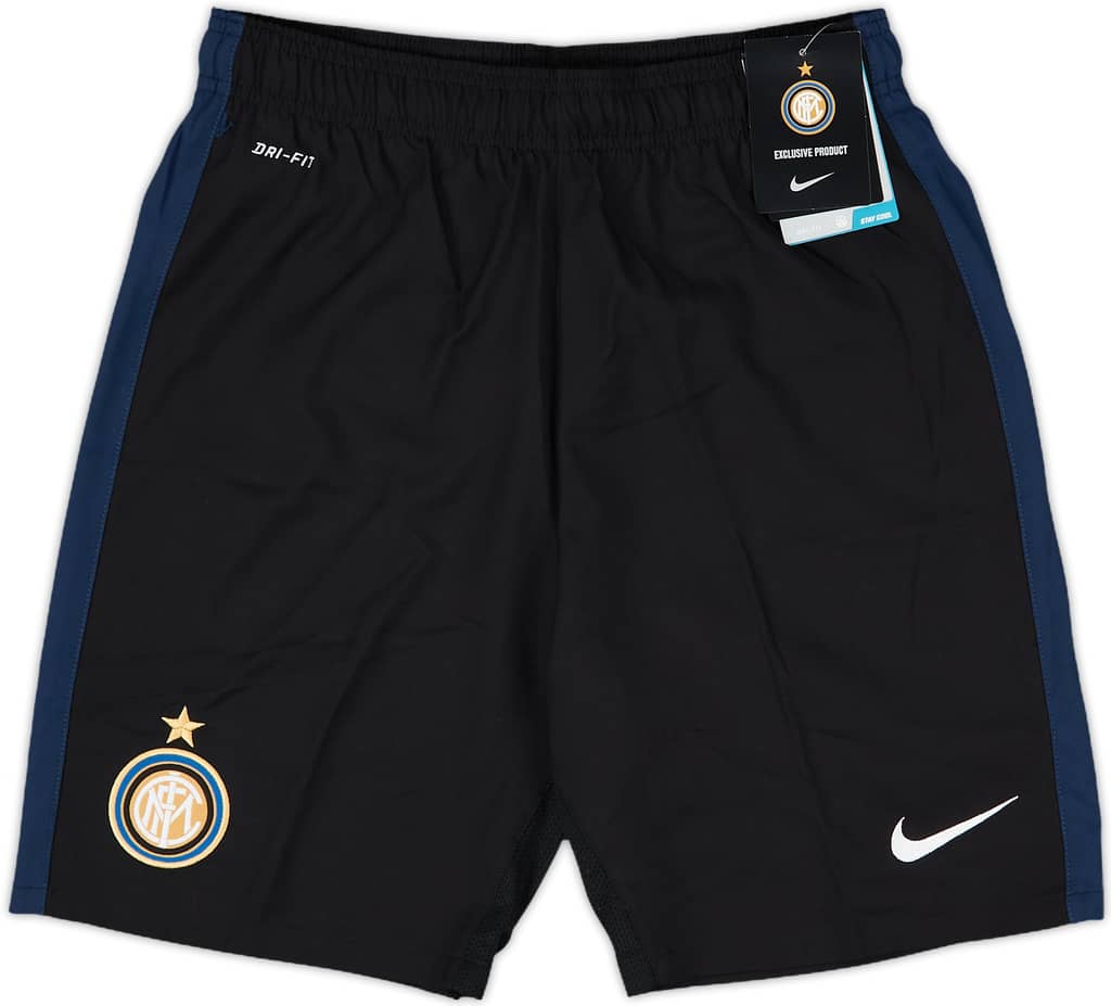 2013-14 Inter Milan Home Shorts (L.Boys)