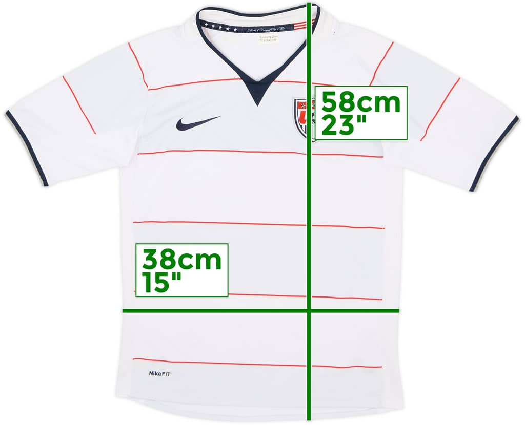 2008-09 USA Home Shirt - 7/10 - (M.Boys)