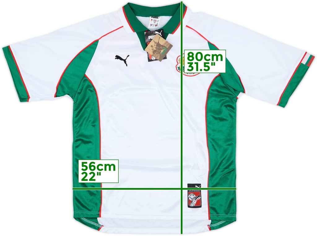 1998-00 Bulgaria Home Shirt (L)