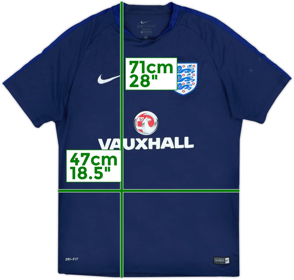 2018-19 England Nike Training Shirt - 8/10 - (M)