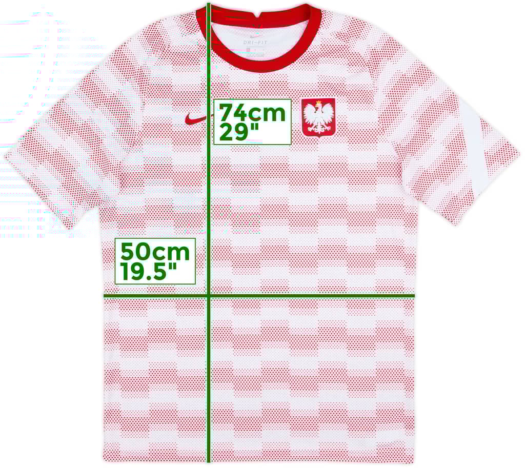 2020-21 Poland Nike Training Shirt - 10/10 - (L)