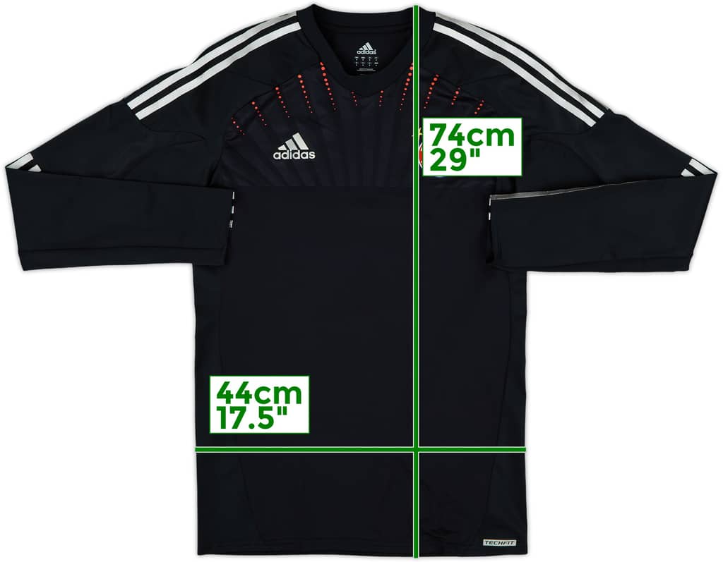 2012-13 Bayern Munich Player Issue Techfit Third L/S Shirt - 10/10 - (L)