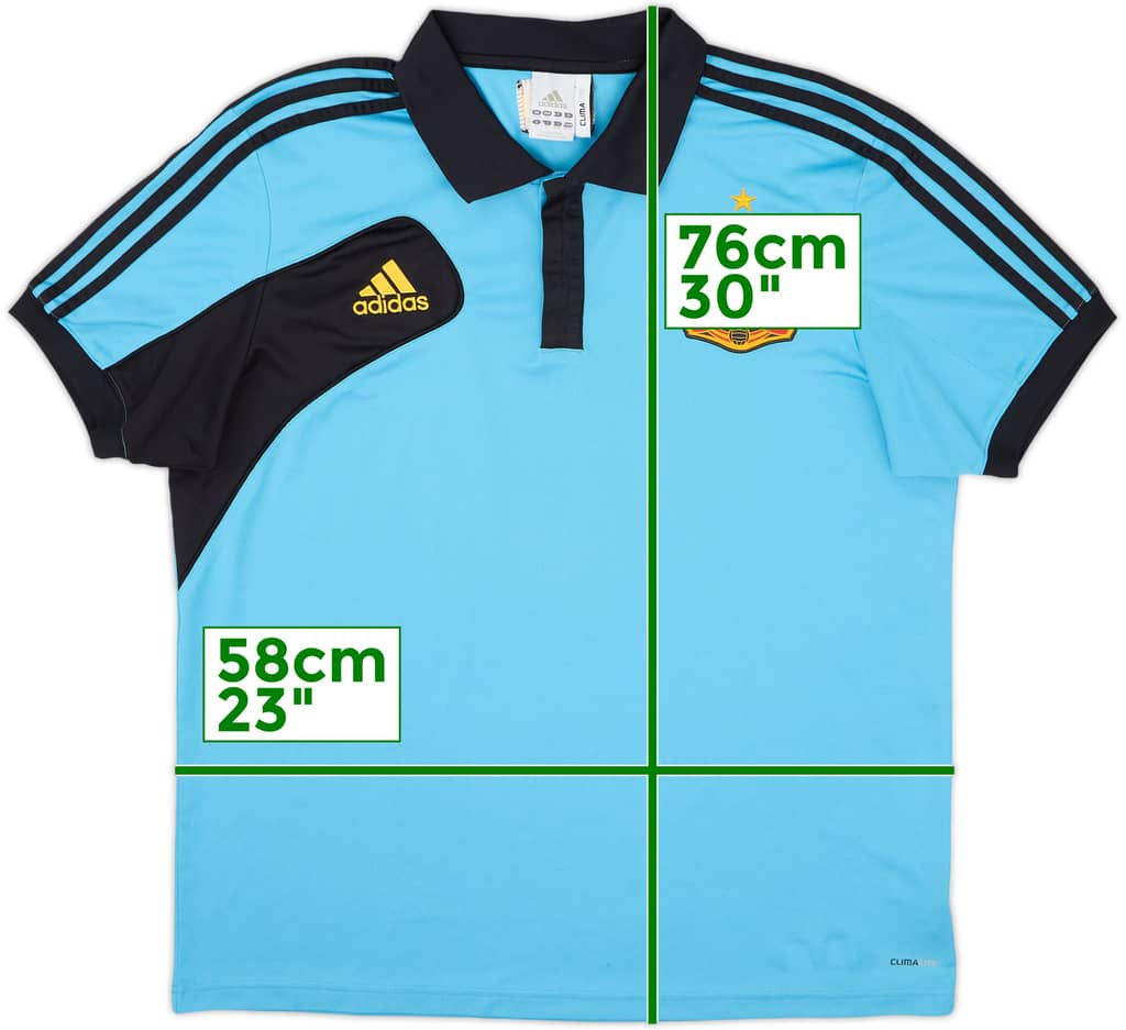 2012-13 Spain adidas Polo Shirt - 9/10 - (XXL)