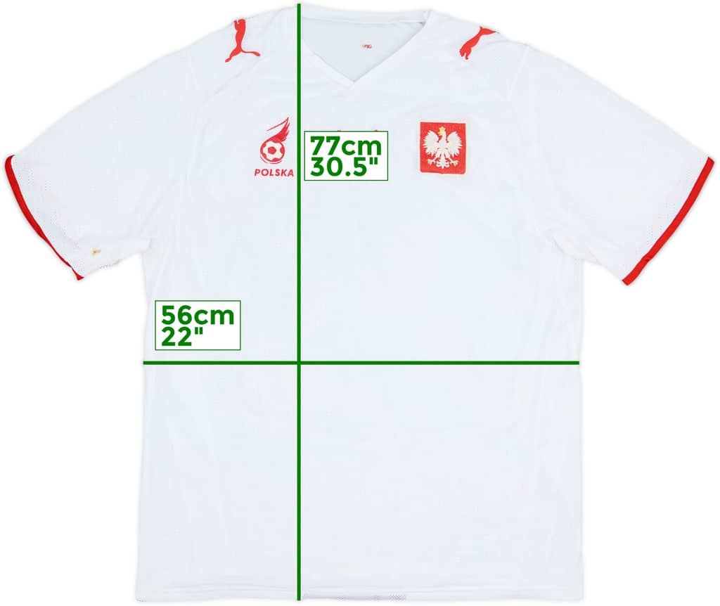 2008 Poland Home Shirt - 5/10 - (L)
