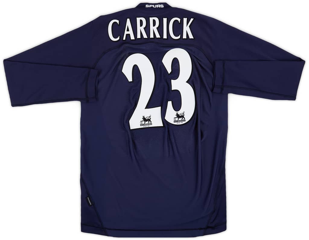 2004-05 Tottenham Away L/S Shirt Carrick #23 - 5/10 - (L)
