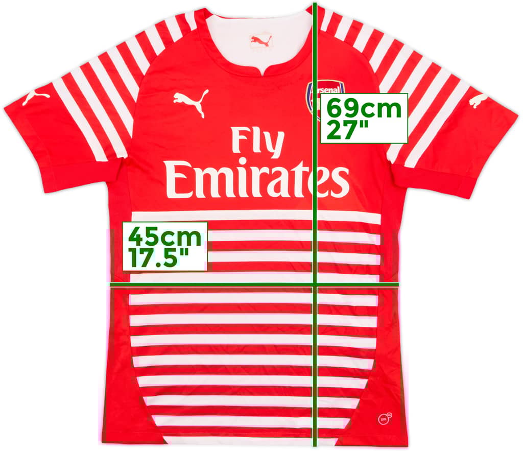 2014-15 Arsenal Puma Training Shirt - 7/10 - (S)