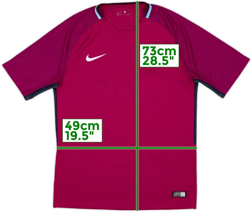 2017-18 Manchester City Away Shirt - 4/10 - (M)