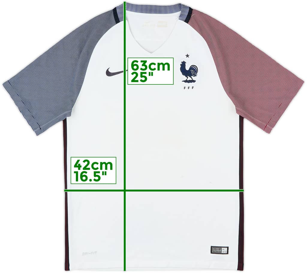2016-17 France Away Shirt - 6/10 - (S)