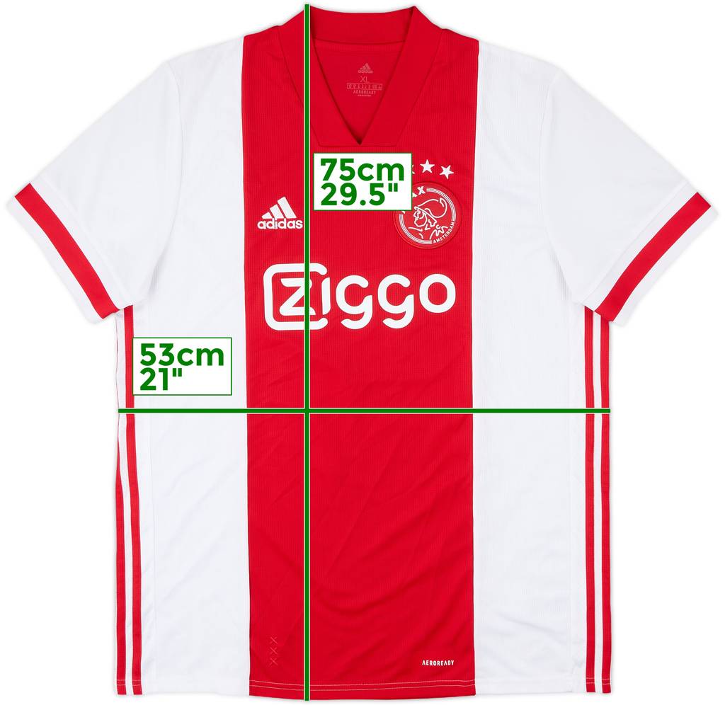2020-21 Ajax Home Shirt - 9/10 - (XL)