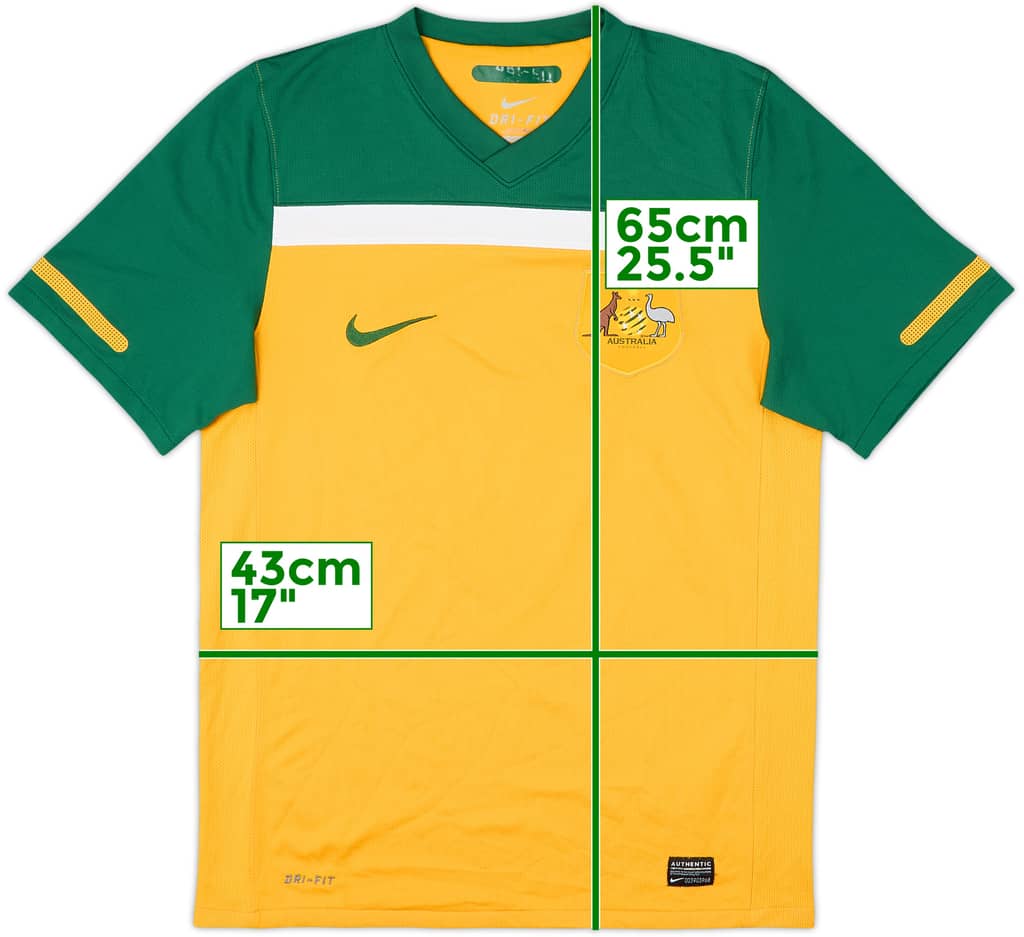 2010-11 Australia Home Shirt - 7/10 - (S)