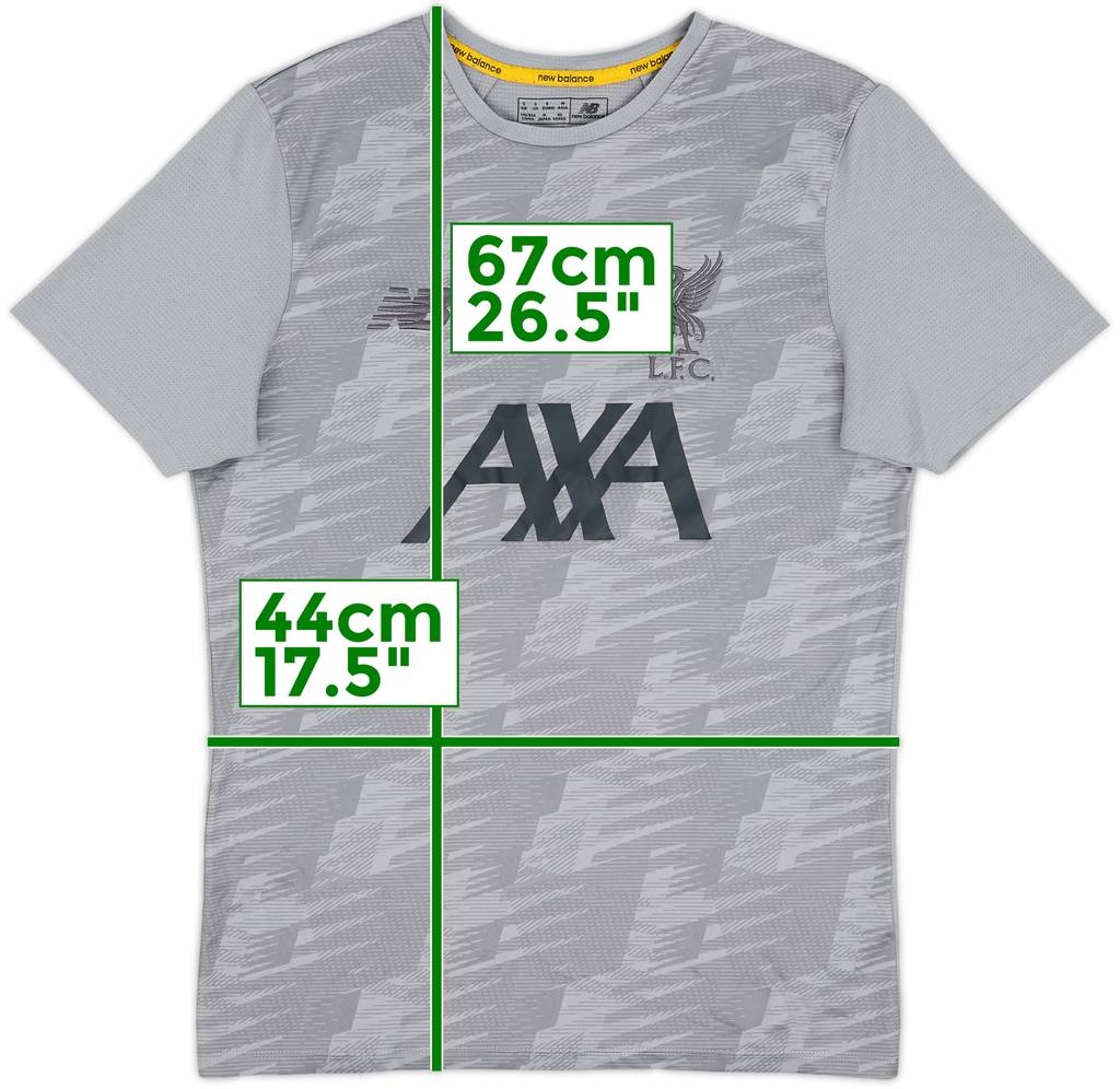 2019-20 Liverpool New Balance Training Shirt - 9/10 - (S)