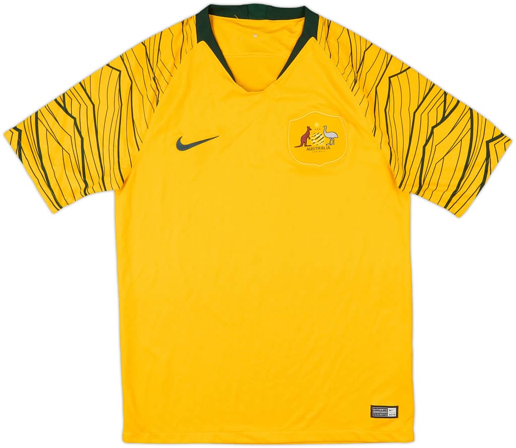 2018-20 Australia Home Shirt - 8/10 - (M)
