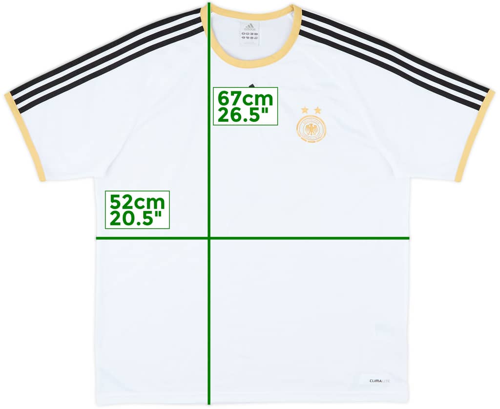 2011-12 Germany Women's adidas Training Shirt - 9/10 - (Men's L)