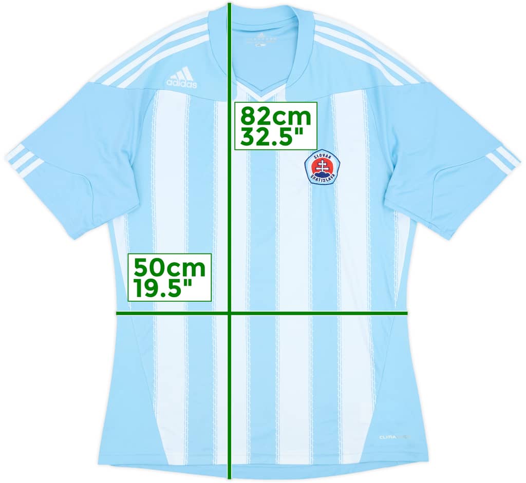 2011-12 Slovan Bratislava Home Shirt - 8/10 - (M)