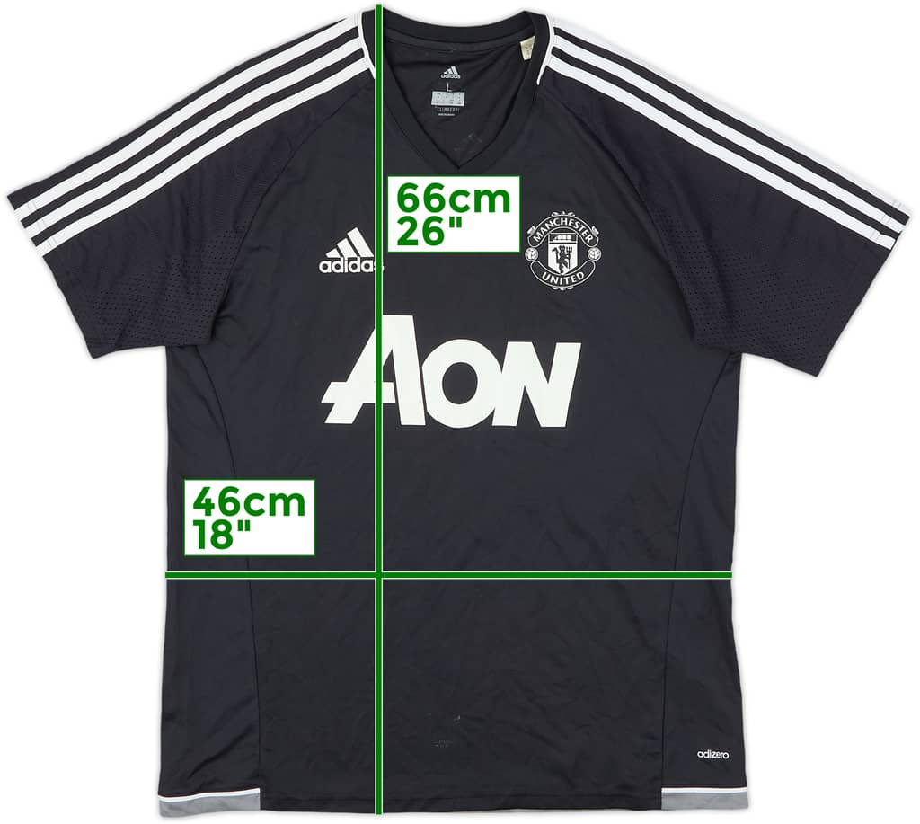 2017-18 Manchester United adizero Training Shirt - 7/10 - (L)