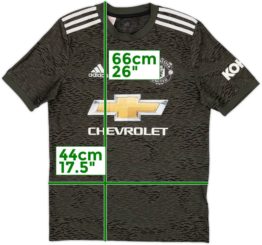 2020-21 Manchester United Away Shirt - 6/10 - (L.Boys)