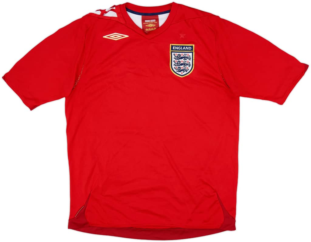 2006-08 England Away Shirt - 5/10 - (L)