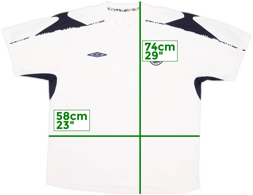 2004-06 England Umbro Training Shirt - 6/10 - (M)