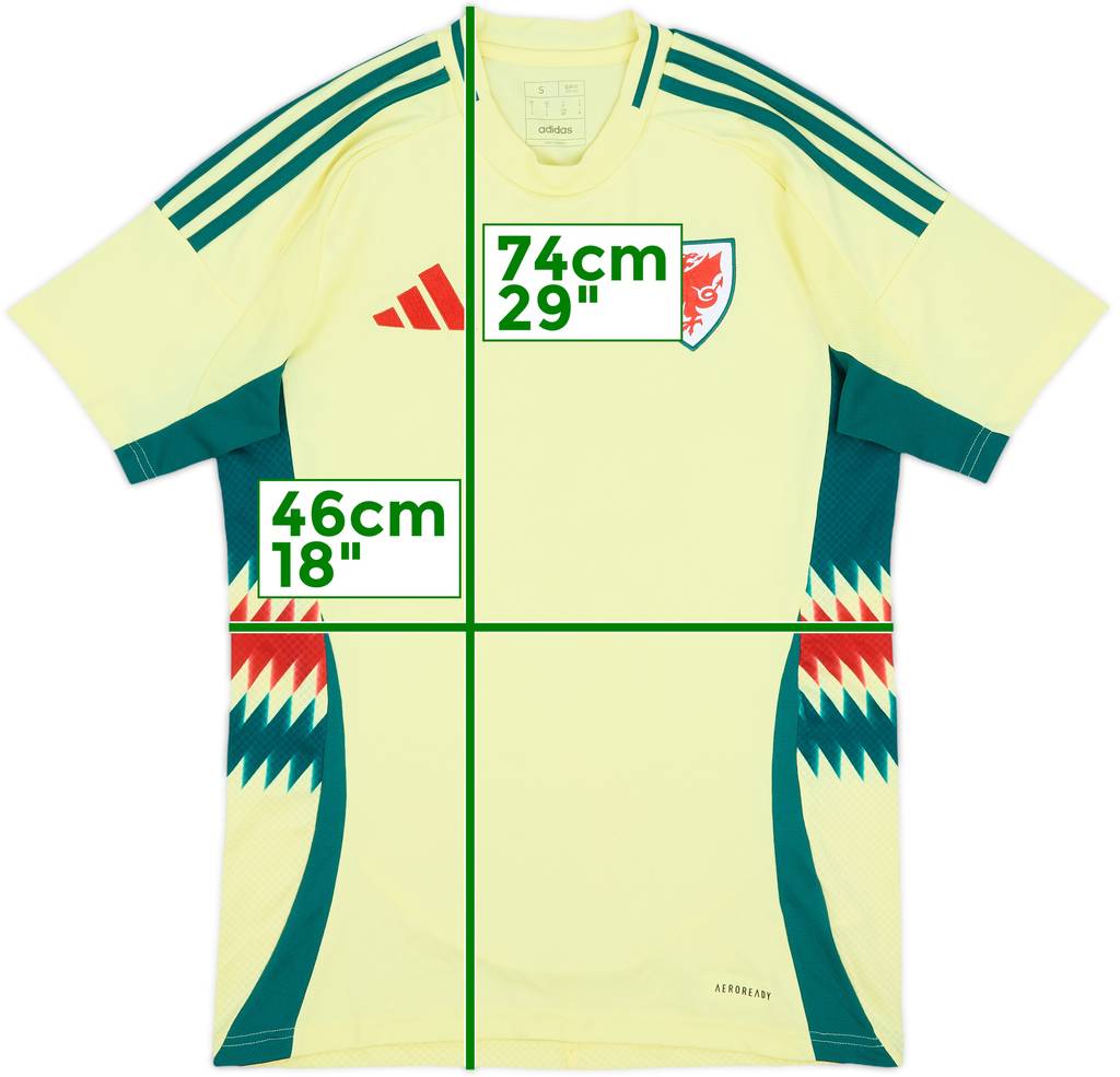 2024-25 Wales Away Shirt - 9/10 - (S)
