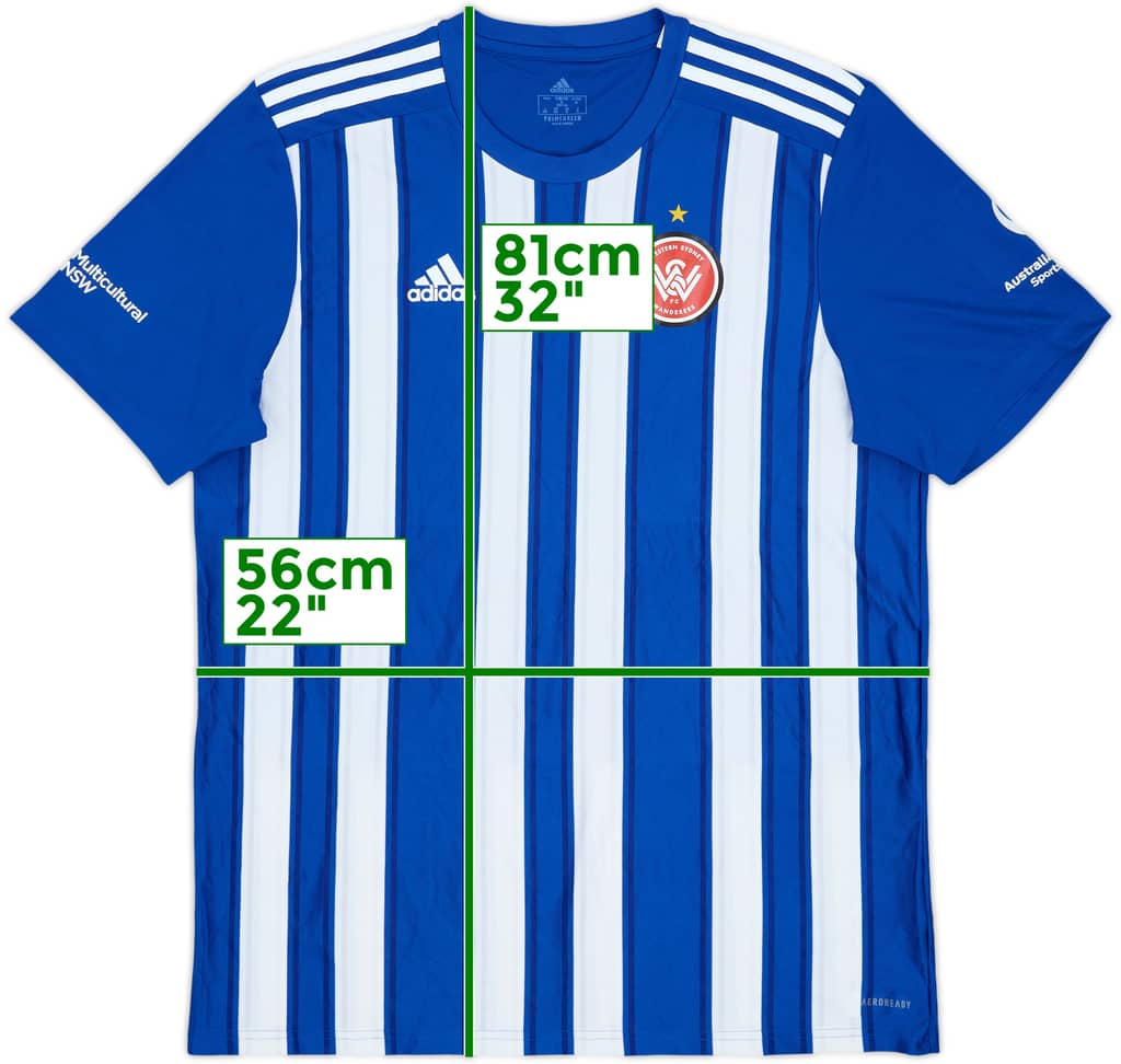 2023-24 Western Sydney Wanderers adidas Training Shirt - 10/10 - (XL)