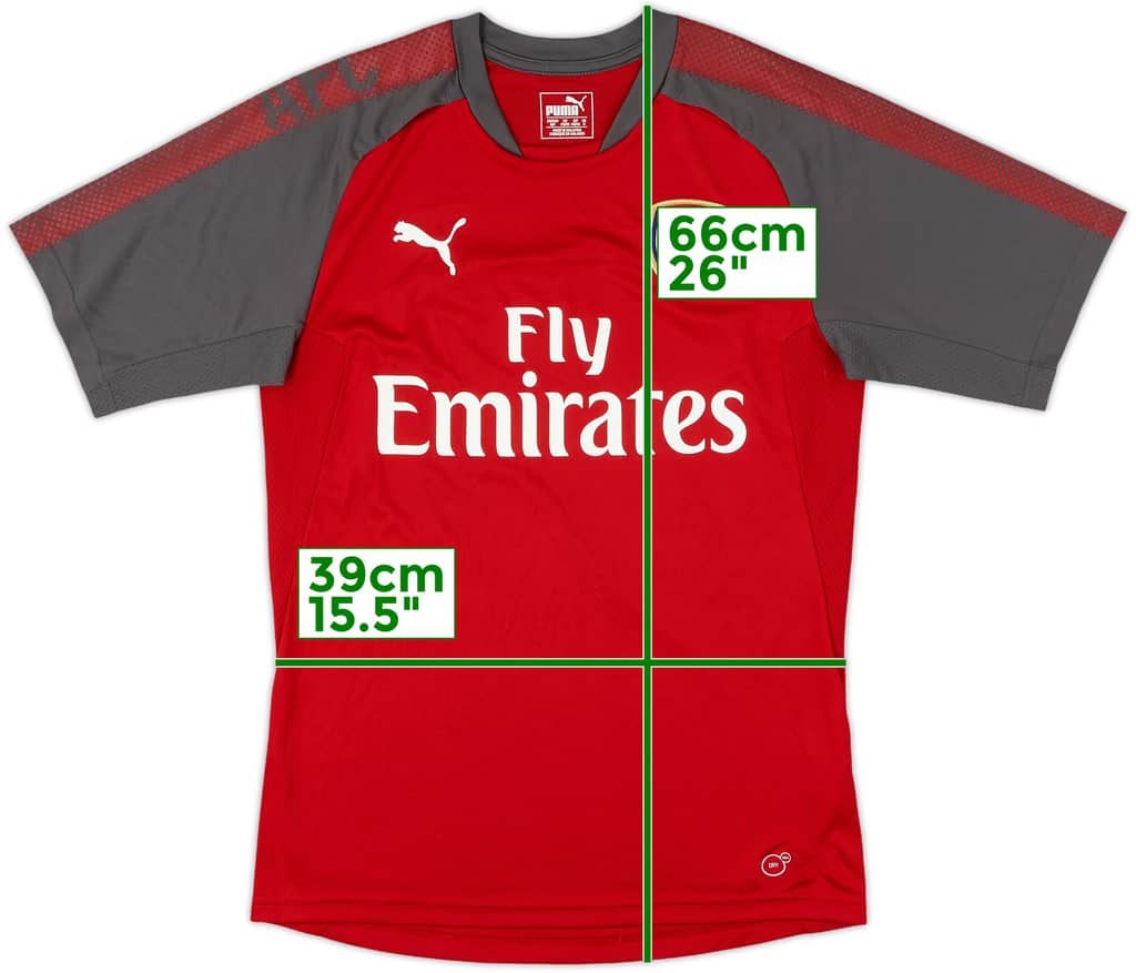 2017-18 Arsenal Puma Training Shirt - 7/10 - (S)