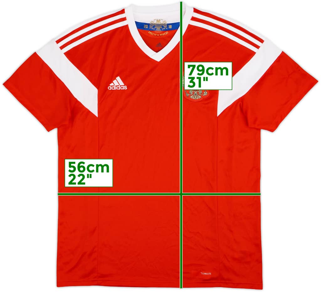 2018-20 Russia Home Shirt - 8/10 - (L)
