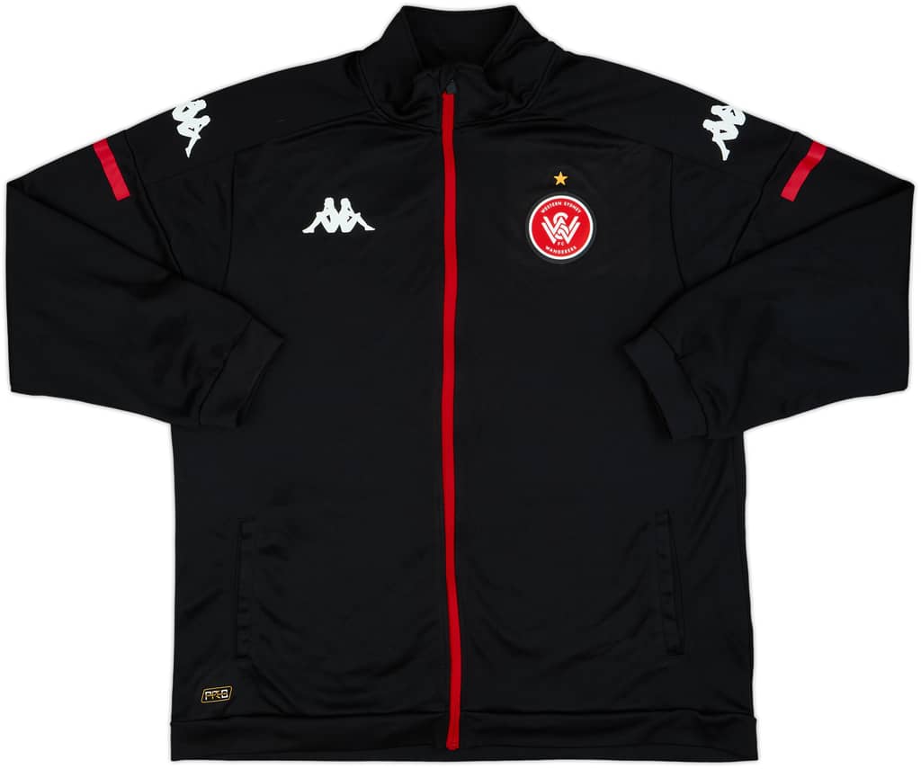 2020-21 Western Sydney Wanderers Kappa Track Jacket - 7/10 - (XXL)
