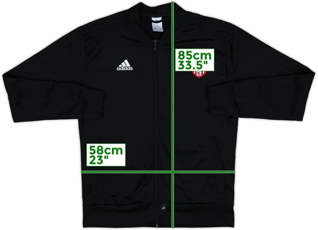 2018-19 Derry City adidas Track Jacket - 6/10 - (L)