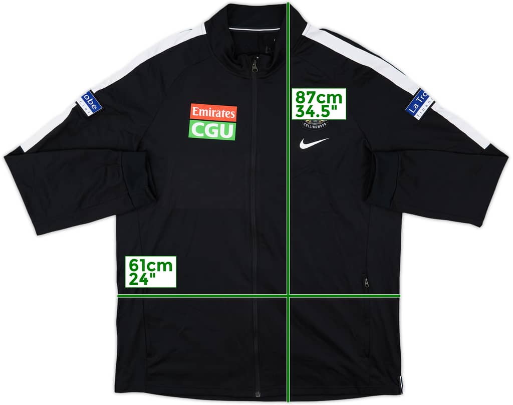 2020-21 Collingwood Nike Track Jacket - 8/10 - (XXL)