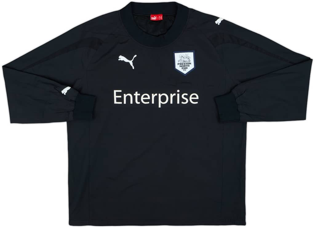2010-11 Preston North End Drill Top - 9/10 - (M)